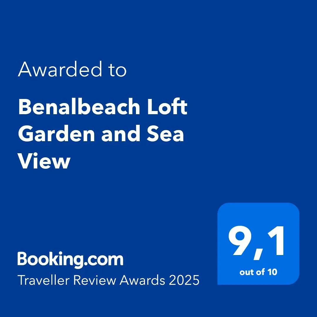Apartment Benalbeach Loft Garden And Sea View Benalmadena Spain